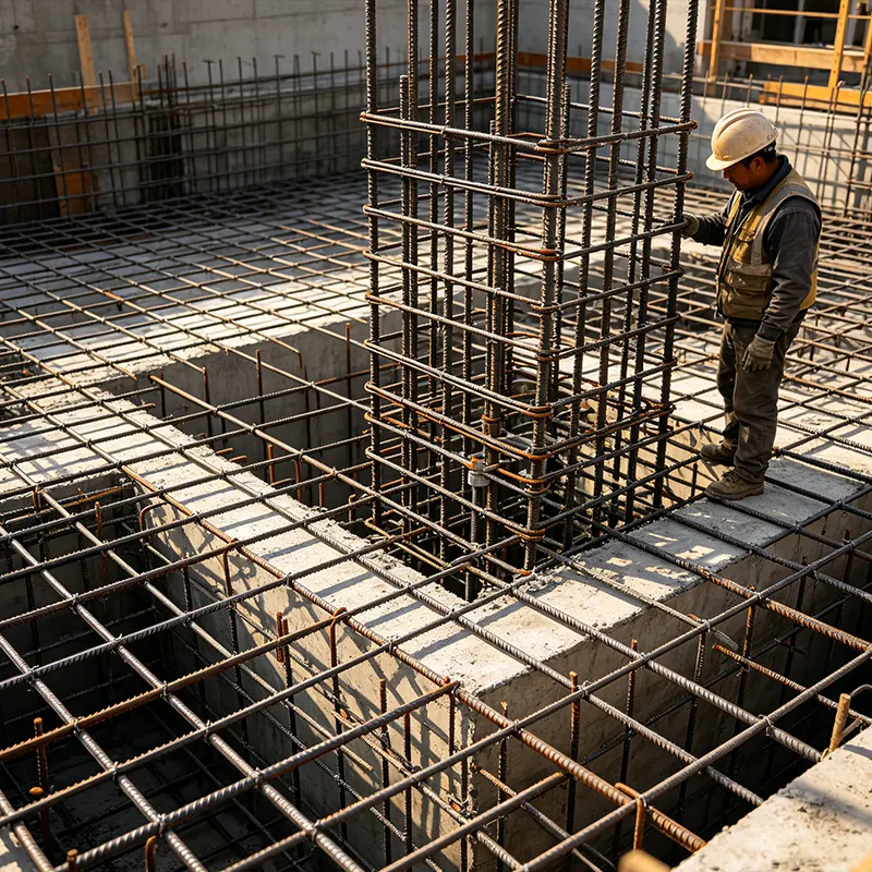 Rebar ເຫຼັກກ້າ: ການຄວບຄຸມທີ່ຊັດເຈນຂອງຄຸນສົມບັດກົນຈັກຮັບປະກັນຄວາມປອດໄພຂອງໂຄງສ້າງຄອນກີດເສີມ.